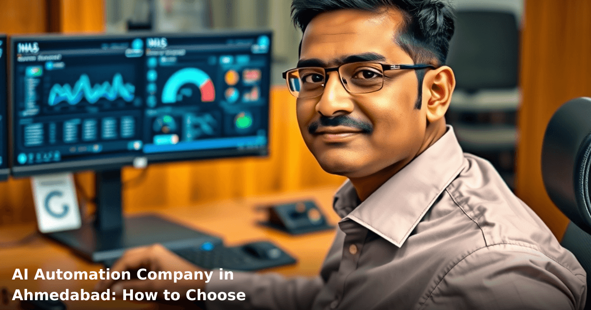 AI Automation Company in Ahmedabad: How to Choose