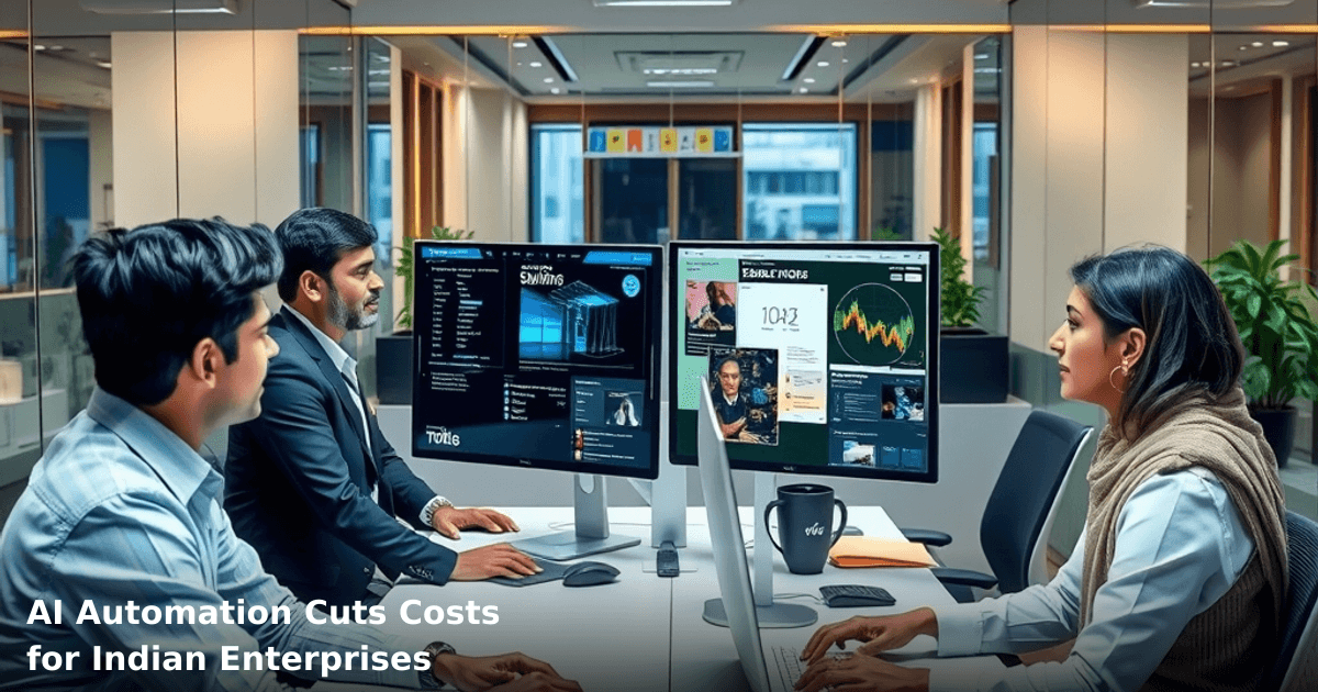AI Automation Cuts Costs for Indian Enterprises