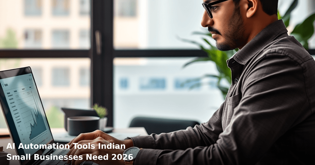AI Automation Tools Indian Small Businesses Need 2026