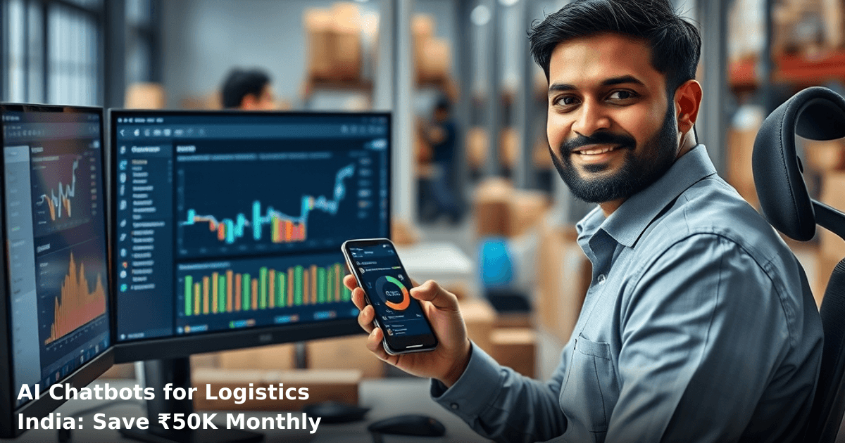 AI Chatbots for Logistics India: Save ₹50K Monthly