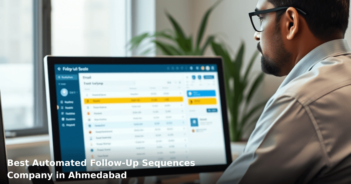 Best Automated Follow-Up Sequences Company in Ahmedabad