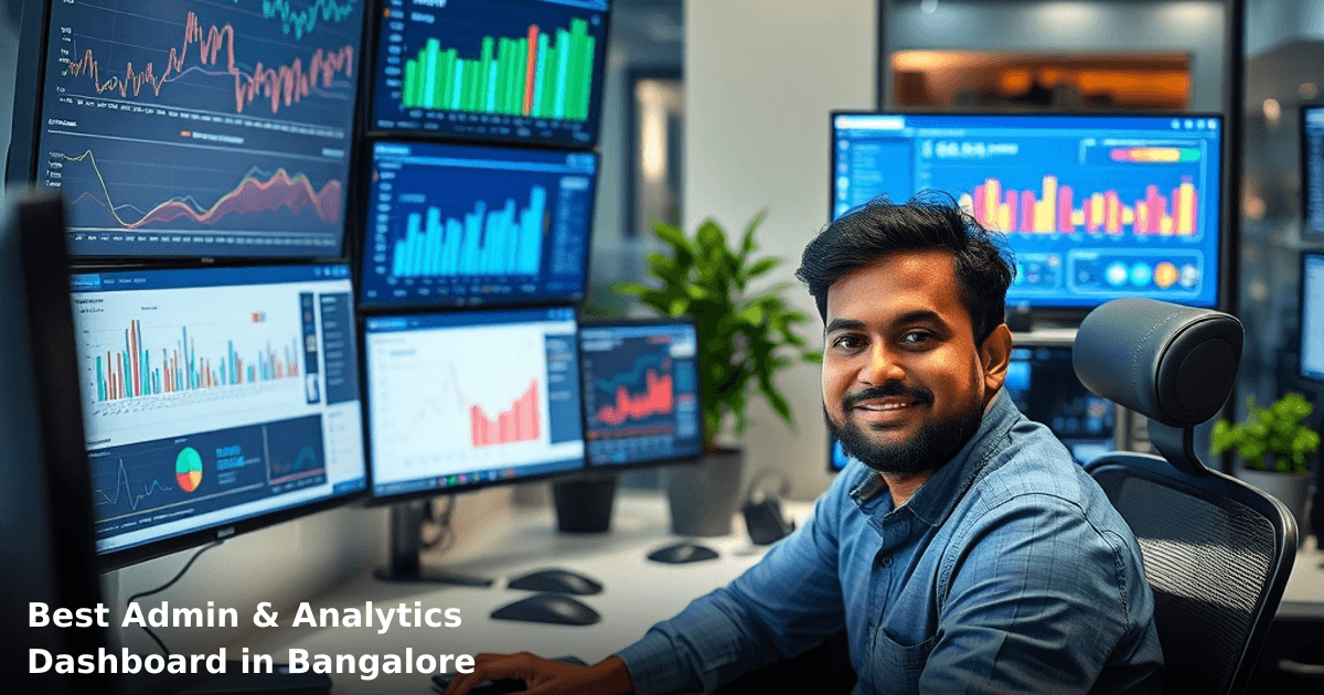 Best Admin & Analytics Dashboard in Bangalore