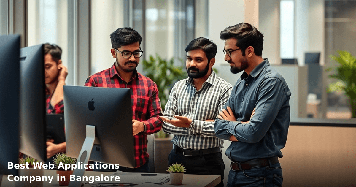 Best Web Applications Company in Bangalore