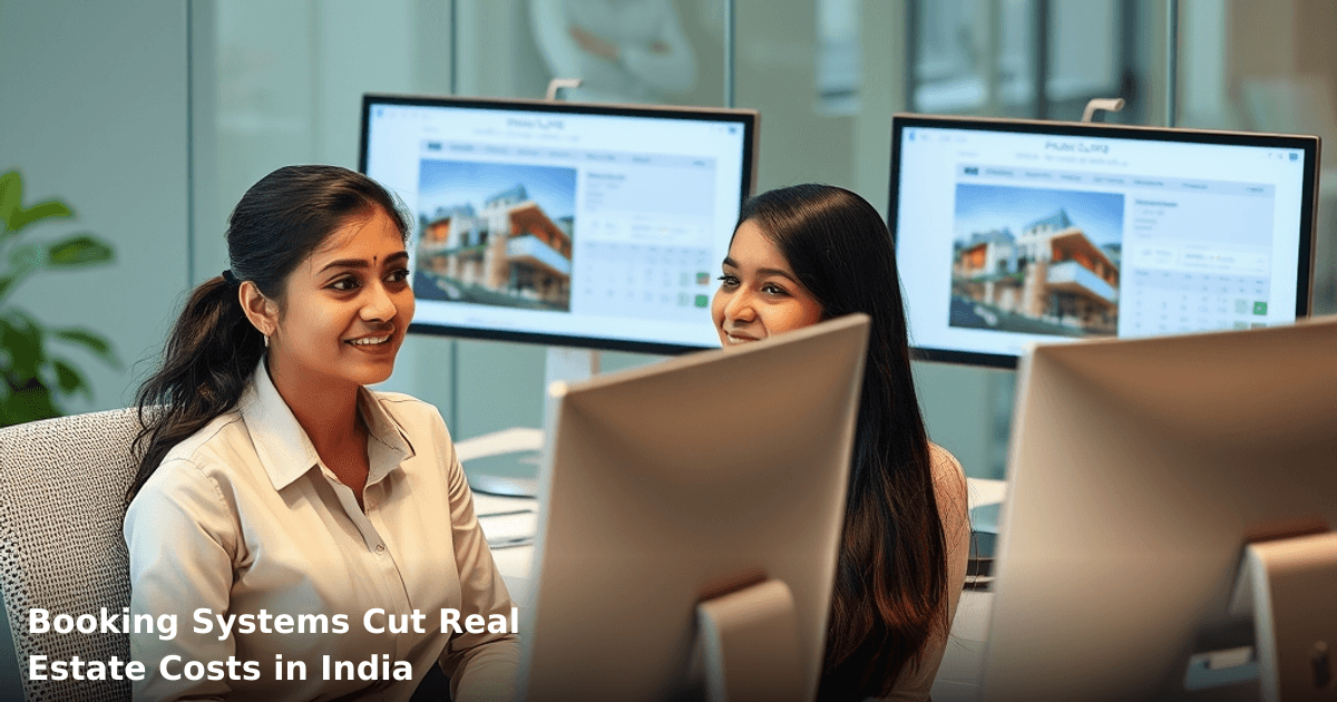 Booking Systems Cut Real Estate Costs in India