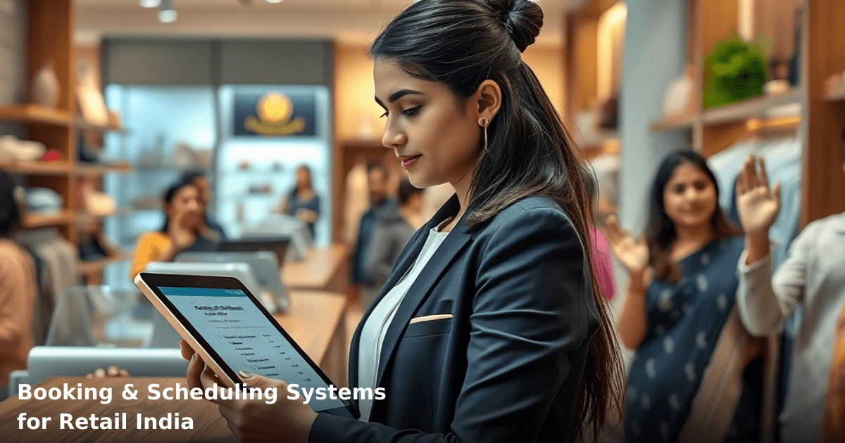 Booking & Scheduling Systems for Retail India