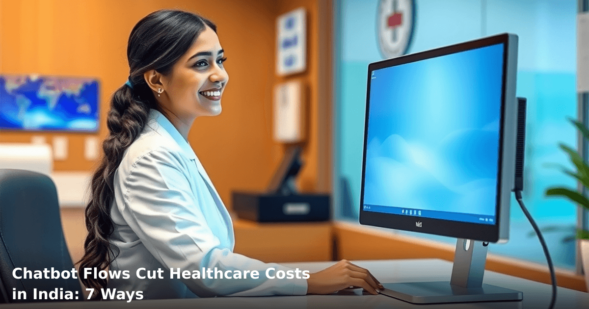 Chatbot Flows Cut Healthcare Costs in India: 7 Ways