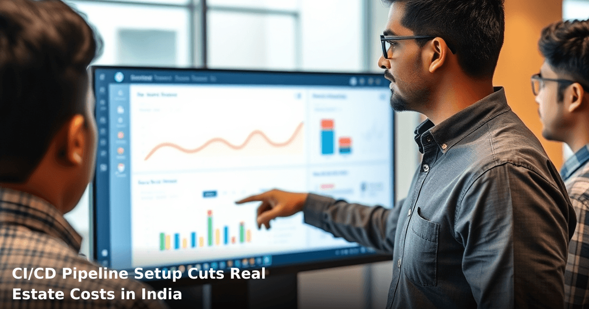 CI/CD Pipeline Setup Cuts Real Estate Costs in India