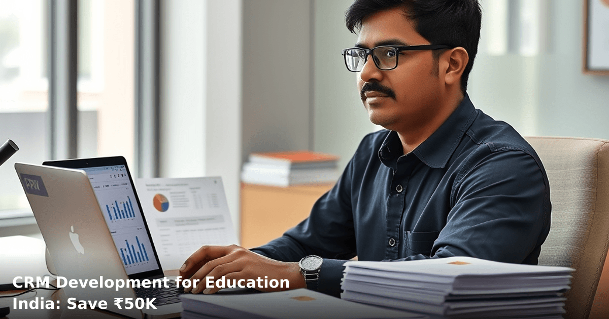 CRM Development for Education India: Save ₹50K