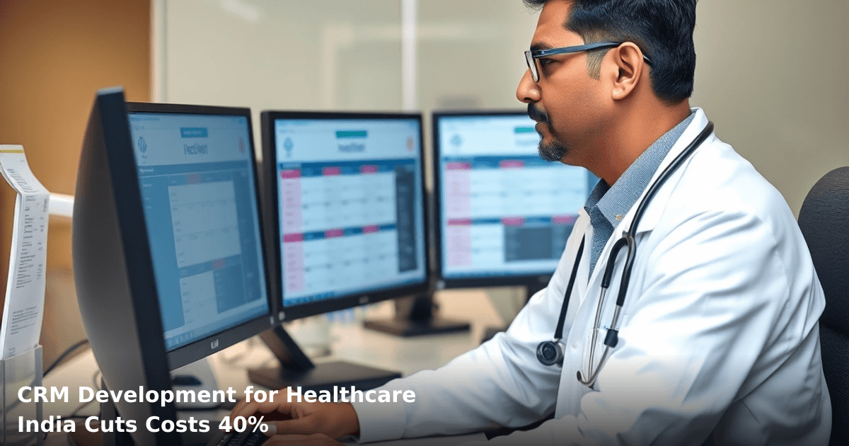 CRM Development for Healthcare India Cuts Costs 40%
