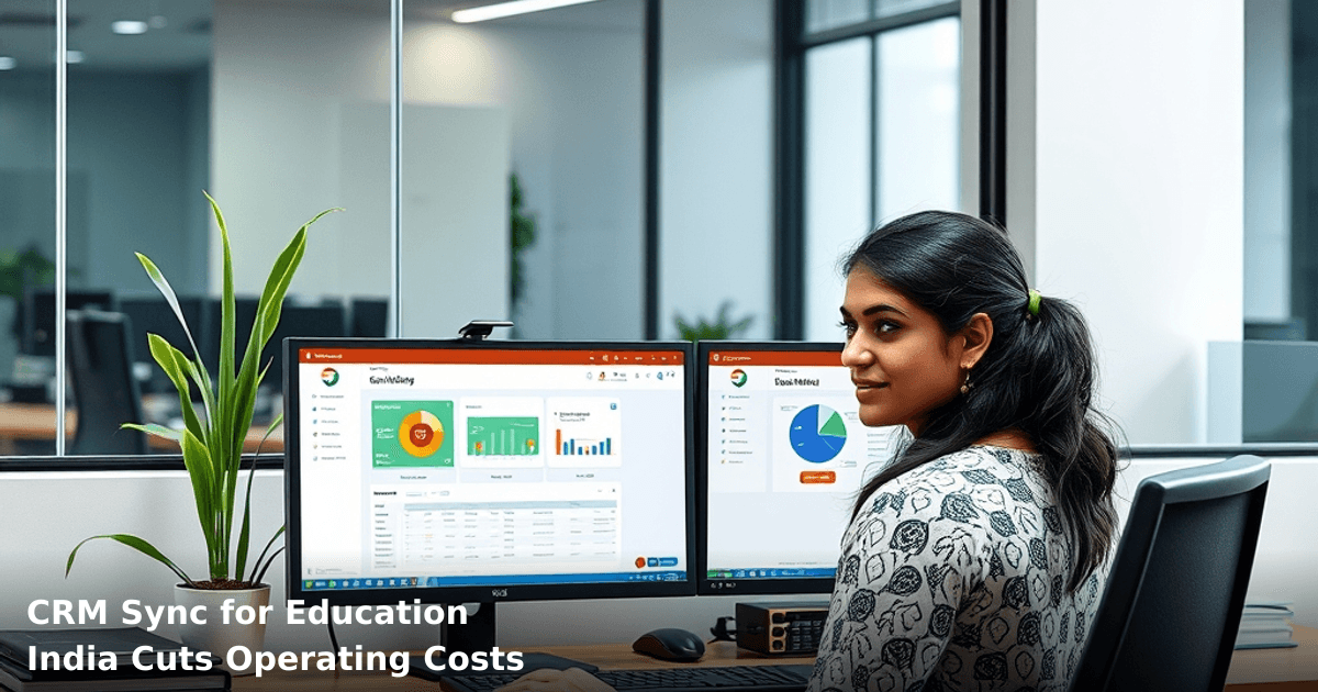 CRM Sync for Education India Cuts Operating Costs