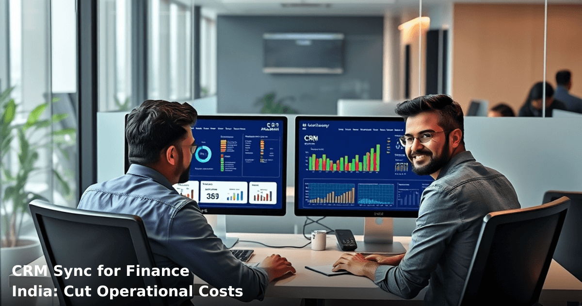 CRM Sync for Finance India: Cut Operational Costs