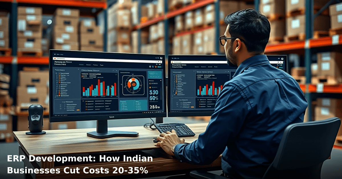 ERP Development: How Indian Businesses Cut Costs 20-35%