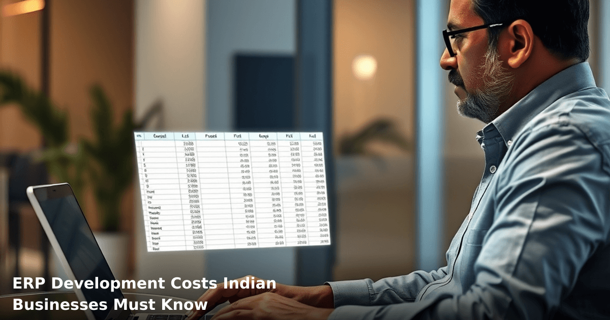 ERP Development Costs Indian Businesses Must Know