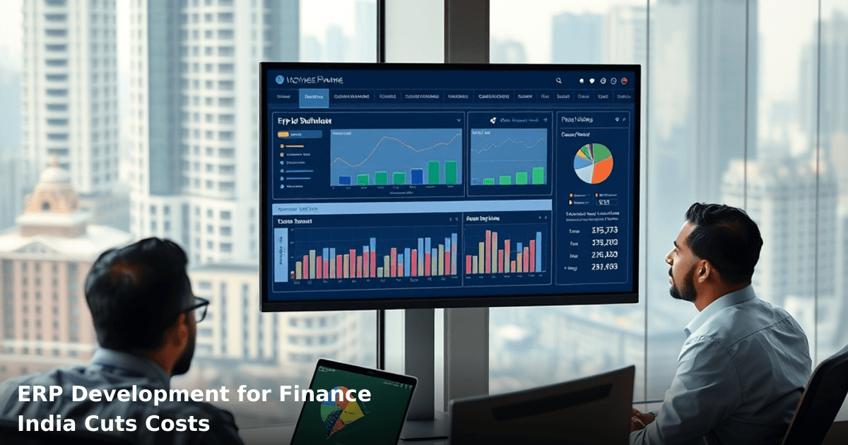 ERP Development for Finance India Cuts Costs
