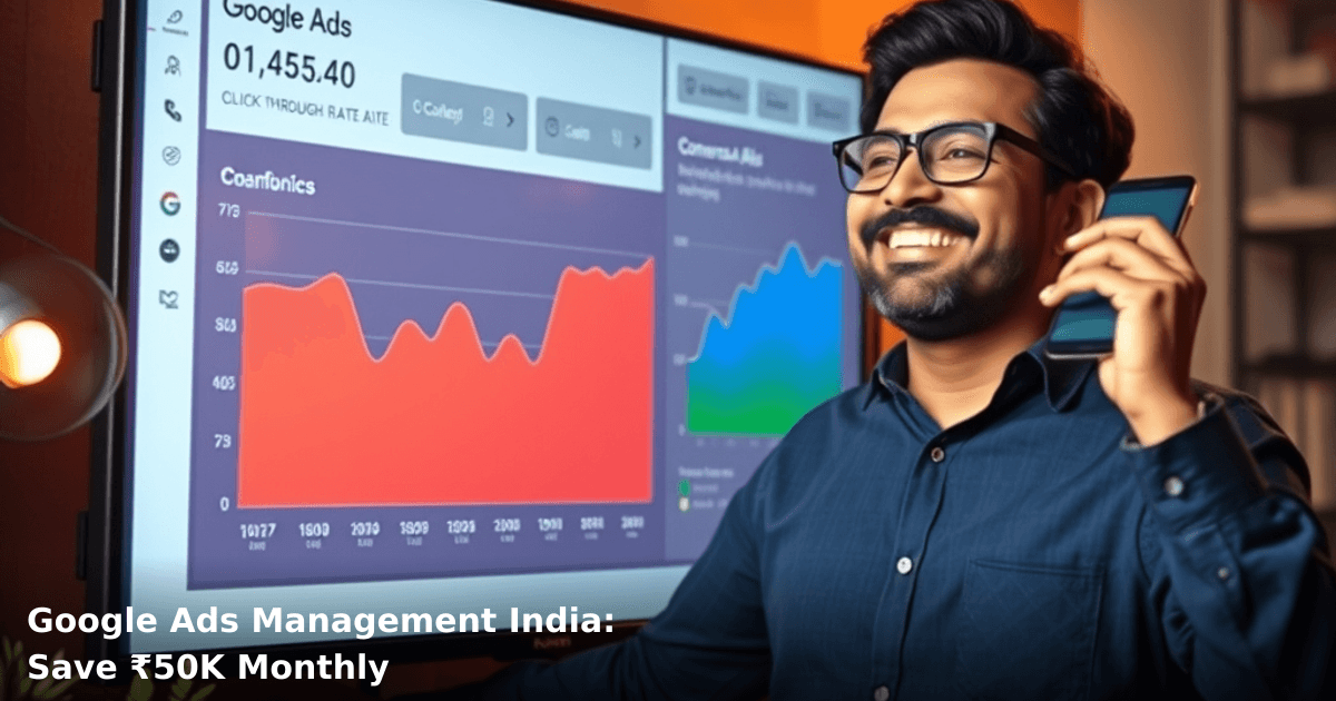 Google Ads Management India: Save ₹50K Monthly