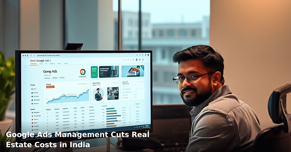 Google Ads Management Cuts Real Estate Costs in India