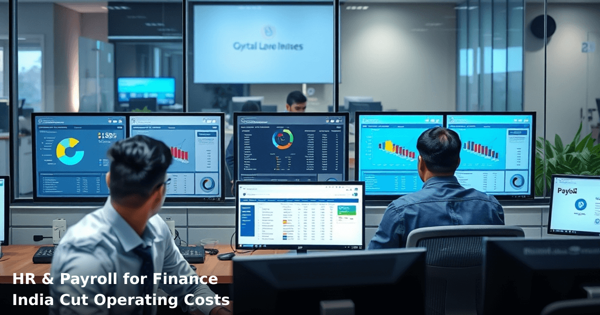 HR & Payroll for Finance India Cut Operating Costs