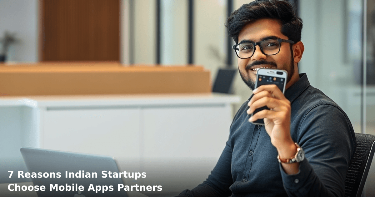 7 Reasons Indian Startups Choose Mobile Apps Partners