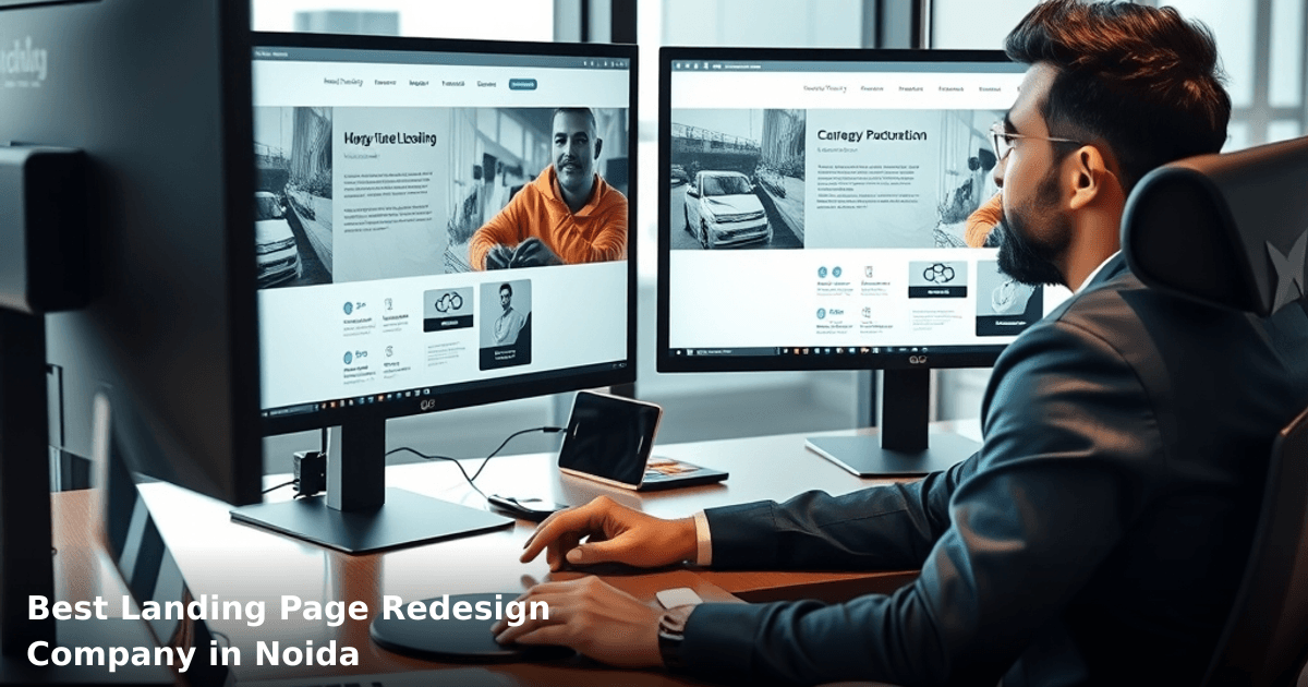 Best Landing Page Redesign Company in Noida