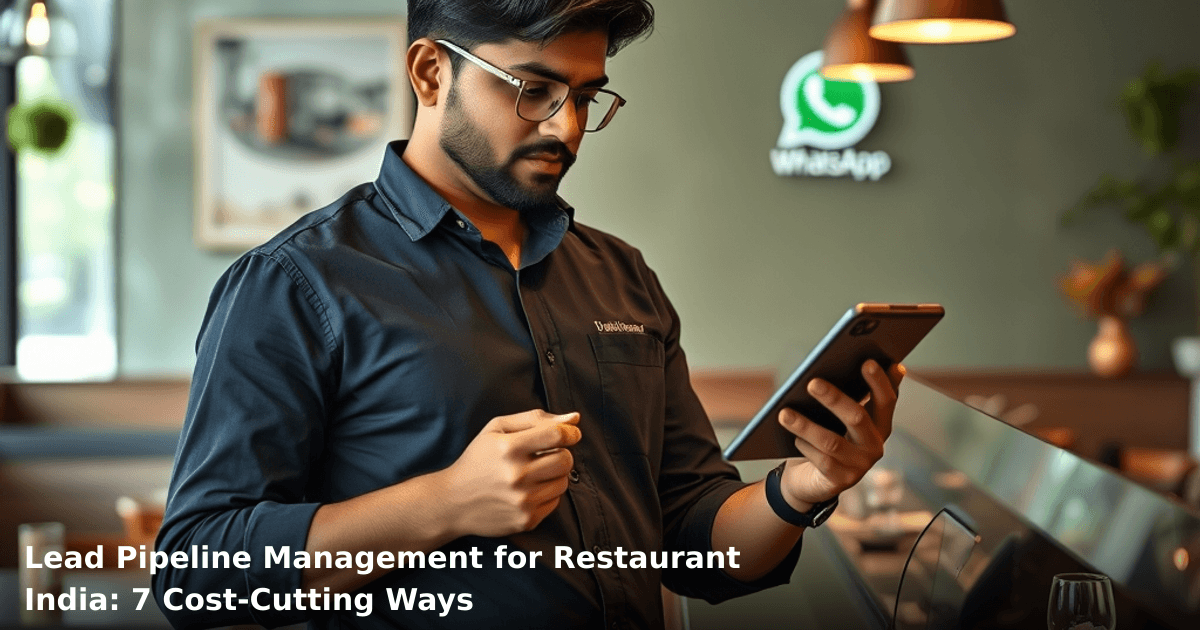 Lead Pipeline Management for Restaurant India: 7 Cost-Cutting Ways