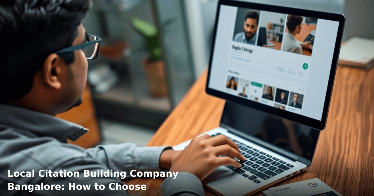 Local Citation Building Company Bangalore: How to Choose