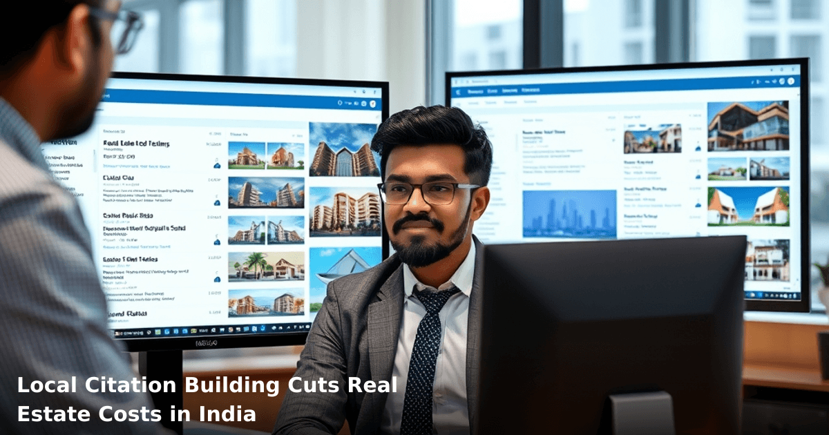 Local Citation Building Cuts Real Estate Costs in India