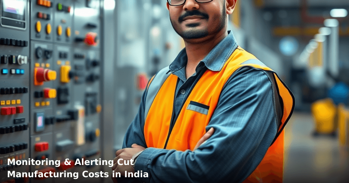 Monitoring & Alerting Cut Manufacturing Costs in India