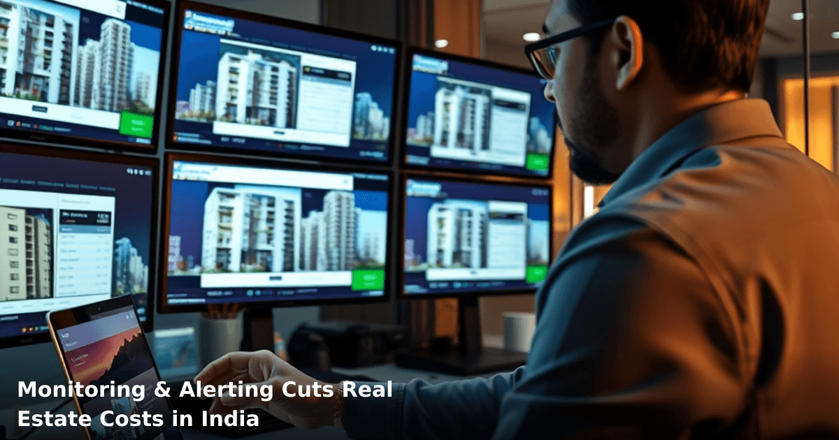 Monitoring & Alerting Cuts Real Estate Costs in India