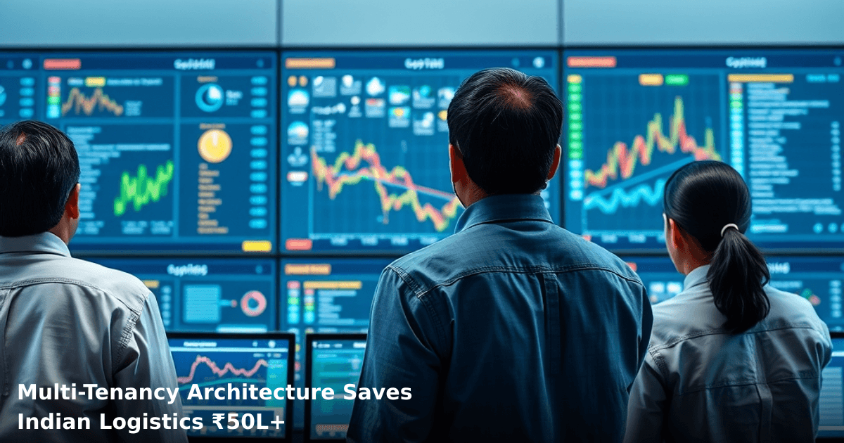 Multi-Tenancy Architecture Saves Indian Logistics ₹50L+