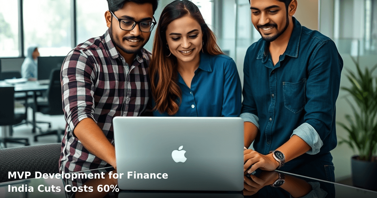 MVP Development for Finance India Cuts Costs 60%