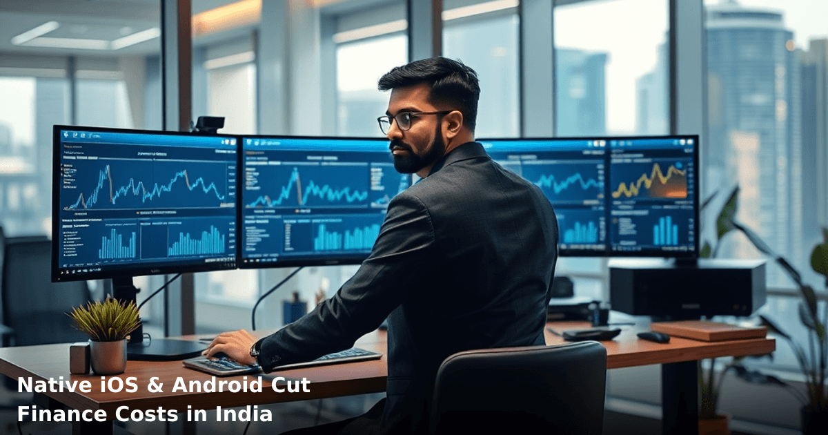 Native iOS & Android Cut Finance Costs in India