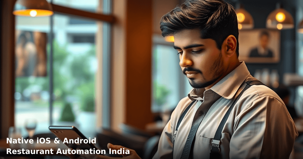 Native iOS & Android Restaurant Automation India