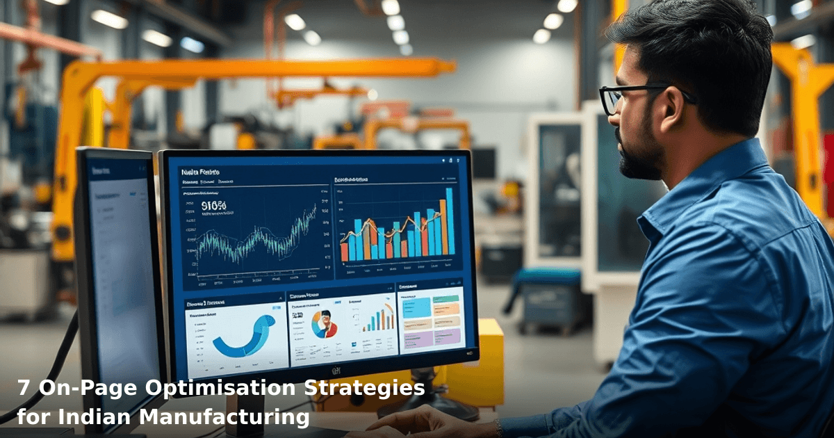 7 On-Page Optimisation Strategies for Indian Manufacturing
