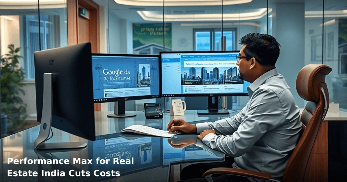Performance Max for Real Estate India Cuts Costs