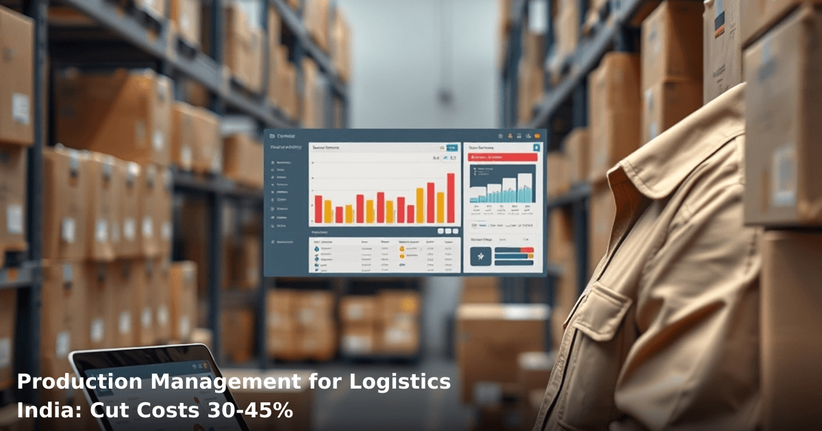 Production Management for Logistics India: Cut Costs 30-45%