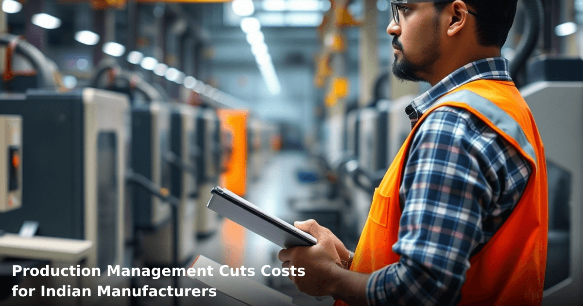 Production Management Cuts Costs for Indian Manufacturers