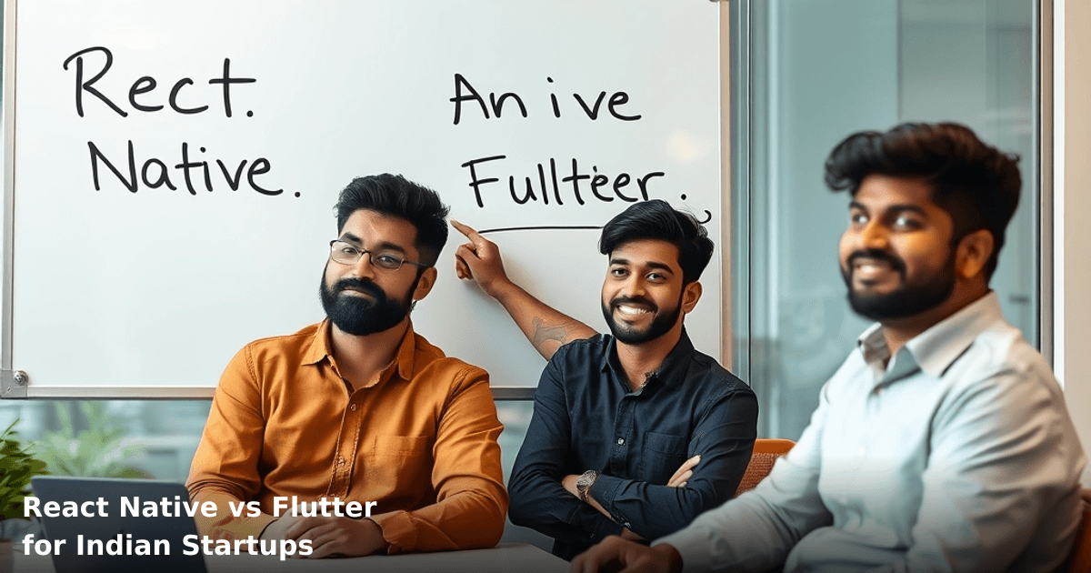 React Native vs Flutter for Indian Startups
