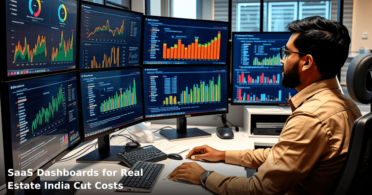 SaaS Dashboards for Real Estate India Cut Costs