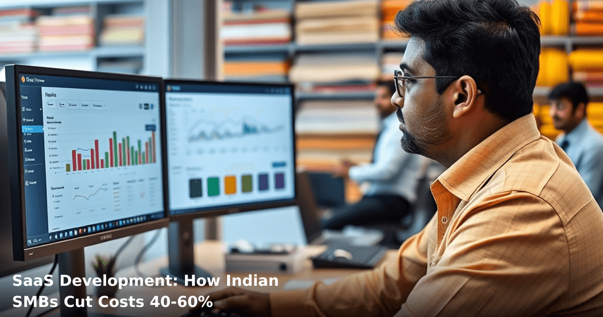 SaaS Development: How Indian SMBs Cut Costs 40-60%