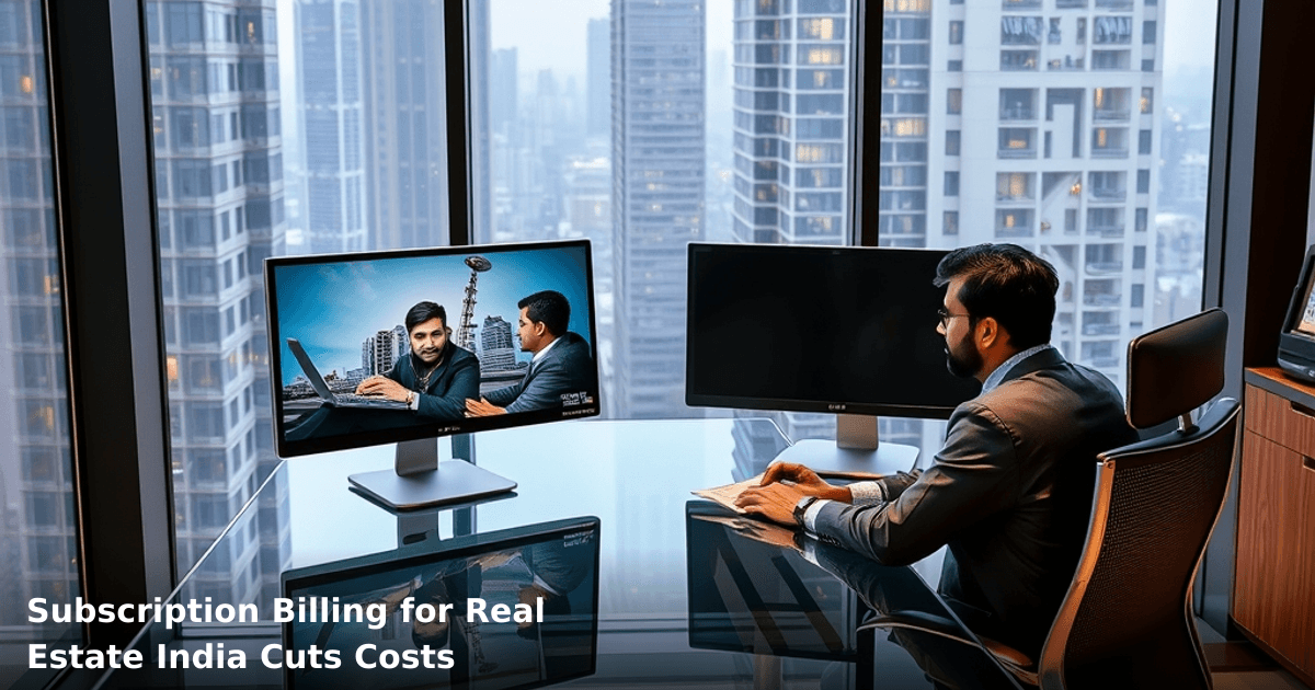 Subscription Billing for Real Estate India Cuts Costs