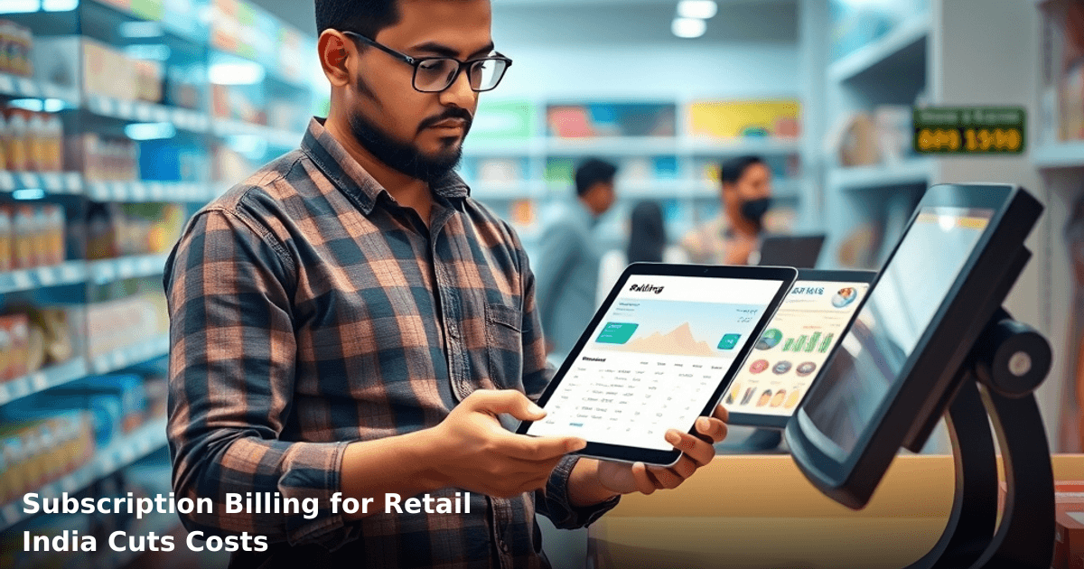 Subscription Billing for Retail India Cuts Costs