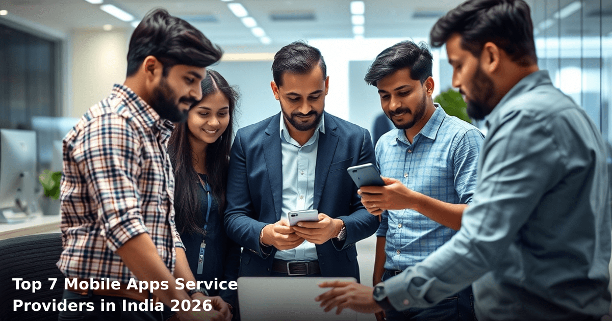 Top 7 Mobile Apps Service Providers in India 2026