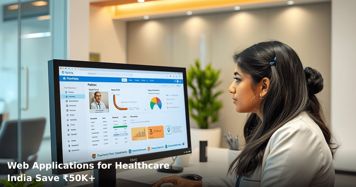 Web Applications for Healthcare India Save ₹50K+