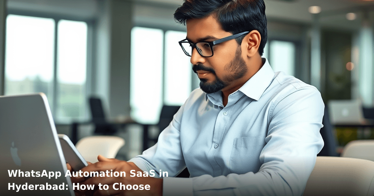 WhatsApp Automation SaaS in Hyderabad: How to Choose