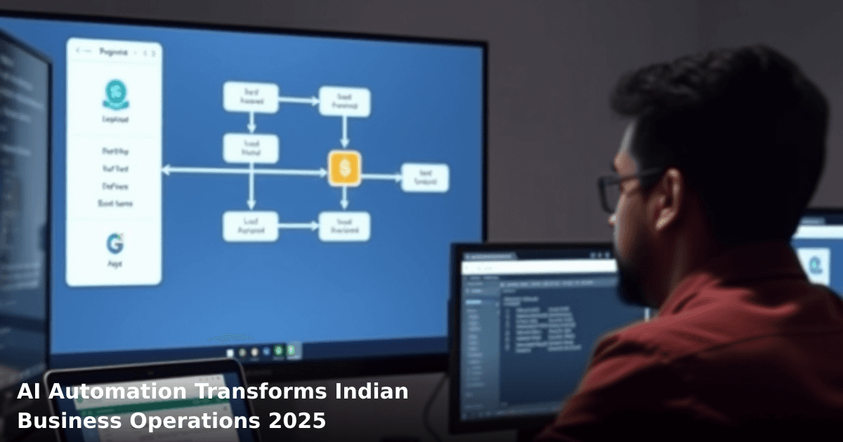 AI Automation Transforms Indian Business Operations 2025