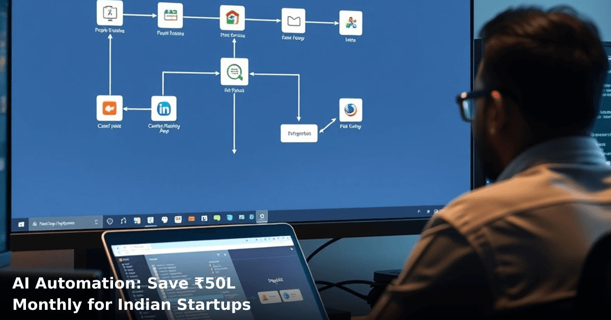 AI Automation: Save ₹50L Monthly for Indian Startups