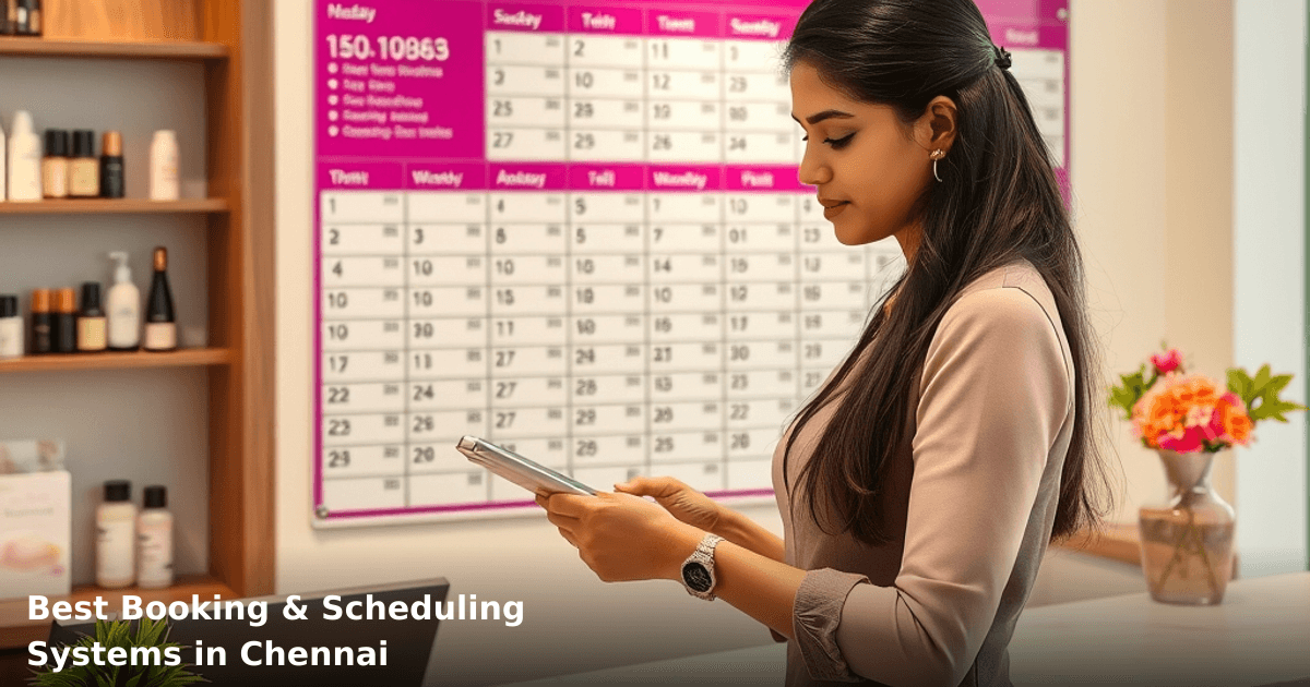 Best Booking & Scheduling Systems in Chennai