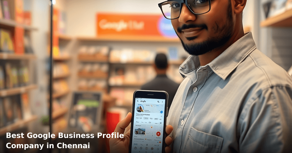 Best Google Business Profile Company in Chennai
