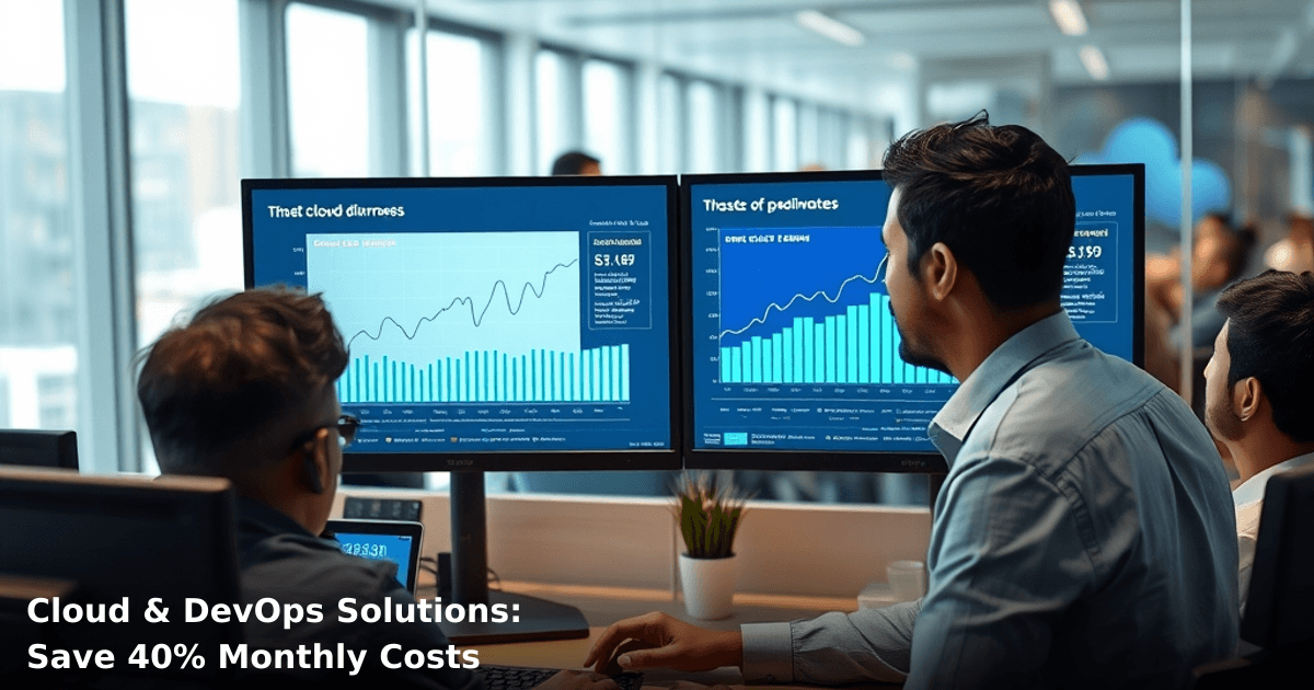 Cloud & DevOps Solutions: Save 40% Monthly Costs