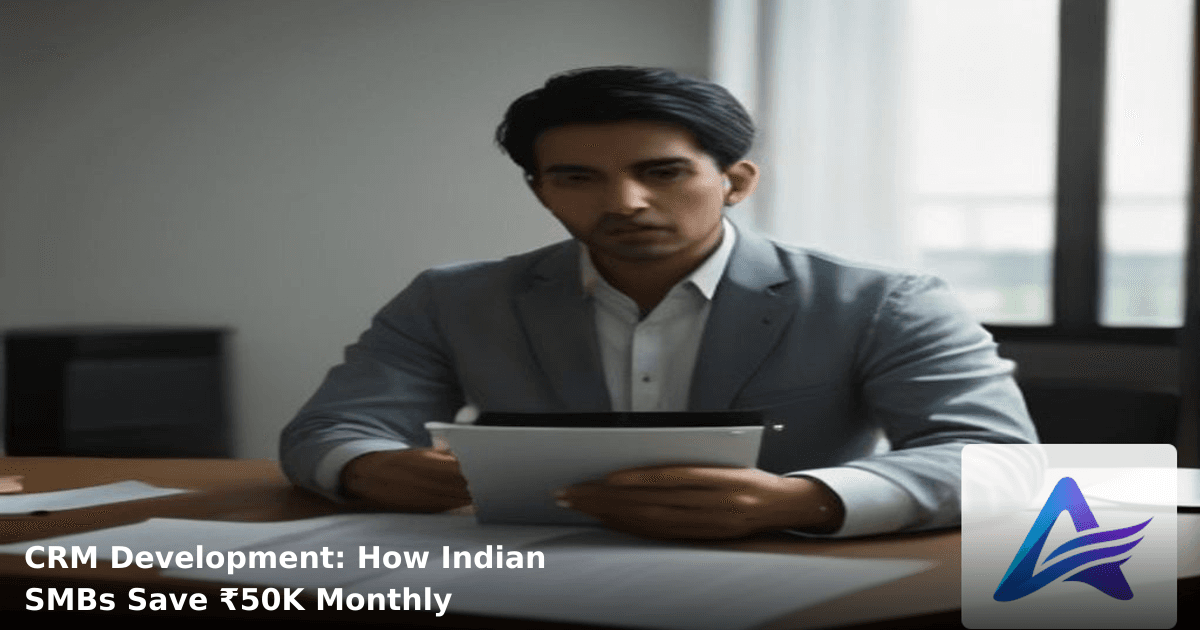 CRM Development: How Indian SMBs Save ₹50K Monthly